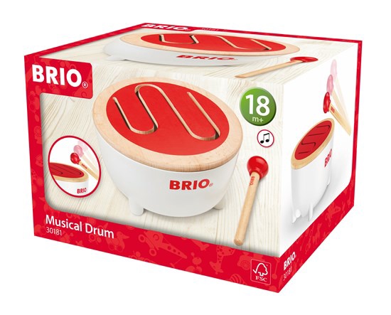 Laste trumm Brio 30181
