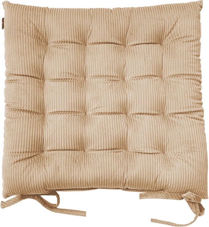 Krēslu spilveni THK-080021, brūna/pelēka, 430 mm x 430 mm