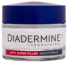 Naktinis veido kremas moterims Diadermine Lift+ Super Filler, 50 ml, 30+