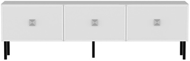 TV galds Kalune Design Kivan, balta/sudraba, 150 cm x 30 cm x 45 cm