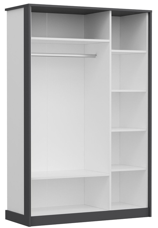 Комплект мебели для спальни Kalune Design Life, комнатные, белый/антрацитовый