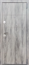 Дверь внутреннее помещение Basic, правосторонняя, серый, 203 см x 85 см x 4 см