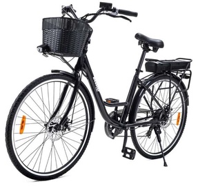 Elektriskais velosipēds Beaster BS107B, 28", 28", 250 W, 10 Ah, melna