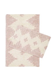 Комплект ковриков для ванны Foutastic Mistic 396RYH2396, розовый, 600 мм x 900 мм