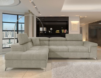 Kampinė sofa Eridano Manhattan 20, smėlio, 202 x 275 cm x 88 cm