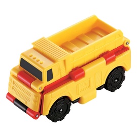 Žaislinis automobilis FlipCars 2in1 Dump Truck & Fire Engine EU463875-07, raudona/geltona