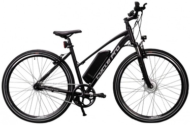 Электрический велосипед Corwin Cycle Pro, 19" (49 cm), 28″, 250 Вт, 11 Ач, черный