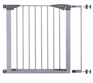 Ворота безопасности Springos Safety Gate, 84 см, 75 см, пластик/металл, серый