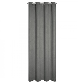 Ночные шторы Eurofirany Carlo, темно-серый, 135 см x 250 см