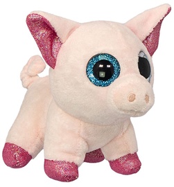 Mīkstā rotaļlieta Wild Planet Pig, rozā, 14 cm