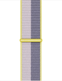 Siksniņa Apple 45mm Lavender Grey/Light Lilac Sport Loop, dzeltena/pelēka