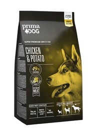 Sausā suņu barība PRIMADOG, vistas gaļa, 2 kg