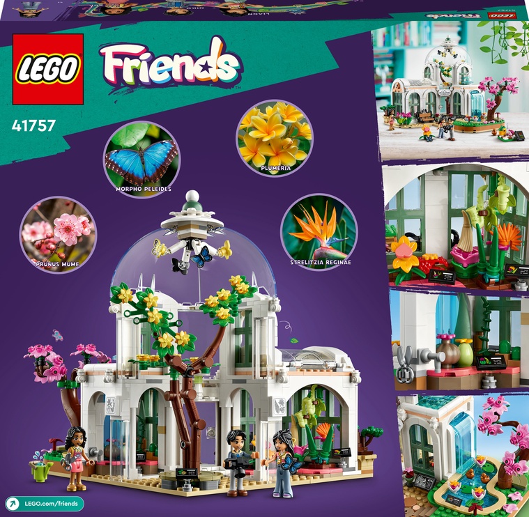 Konstruktor LEGO® Friends Botaanikaaed 41757, 1072 tk