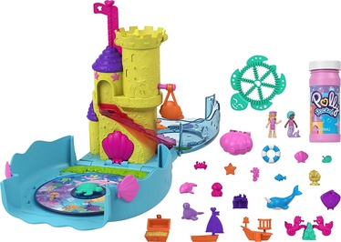Комплект Mattel Polly Pocket Bubble Aquarium Playset HHH51, 20 шт.