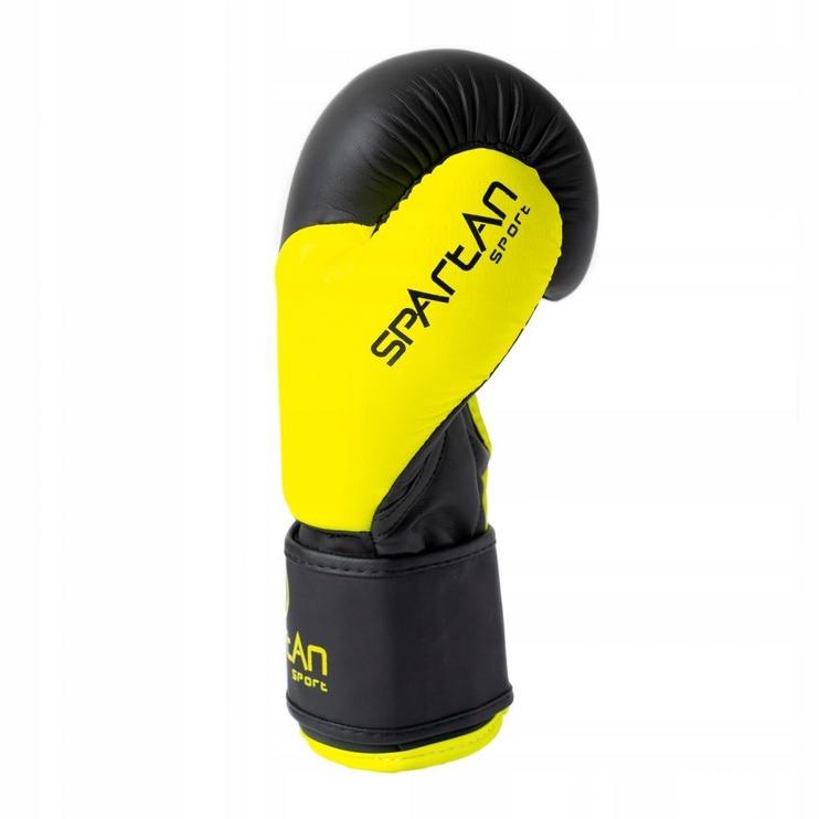 Боксерские перчатки Spartan 81301, желтый/нержавеющей стали, 8 oz
