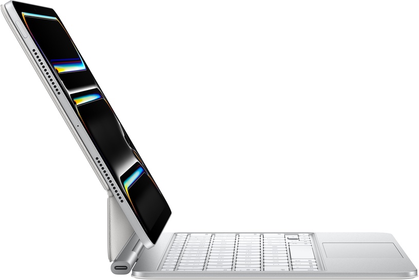 Klaviatūra Apple Magic Keyboard iPad Pro 11‑inch, SV, balta, bezvadu