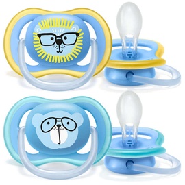 Соска Philips Avent Ultra Air, 18 мес., 2 шт.
