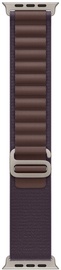 Ремешок Apple 49mm Indigo Alpine Loop - Medium, коричневый/фиолетовый