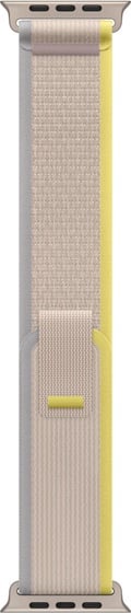 Nutikell Apple Watch Ultra GPS + Cellular, 49mm Titanium Case with Yellow/Beige Trail Loop - M/L, titaan