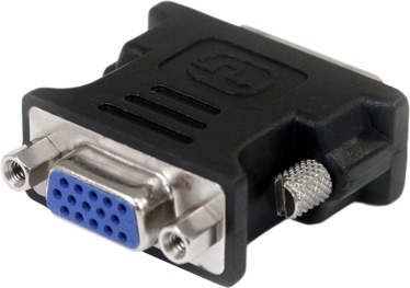 Adapteris StarTech DVI - VGA DVI female, VGA Female, melna