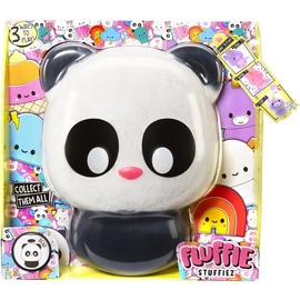 Mīkstā rotaļlieta MGA Fluffie Stuffiez Panda, melna