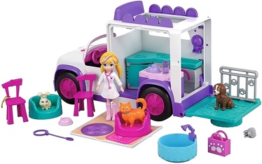 Komplekts Polly Pocket Cuddle N Care Mobile Vet GFR04