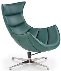 Atzveltnes krēsls Luxor V-CH-LUXOR-FOT-ZIELONY, zaļa, 84 cm x 86 cm x 96 cm