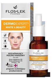 Пилинг для лица для женщин Floslek Dermo Expert White & Beauty, 30 мл