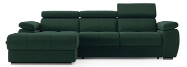 Угловой диван Homede Lido, темно-зеленый, левый, 276 x 175 см x 95 см