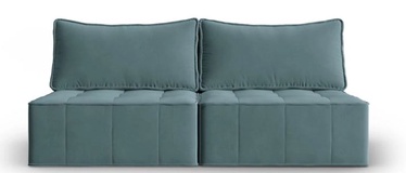 Mooduldiivan Micadoni Home Mike Velvet, münt, 160 x 90 cm x 78 cm