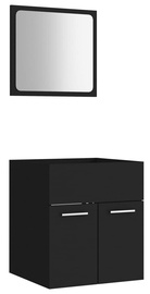 Комплект мебели для ванной VLX 804774, черный, 38.5 x 41 см x 46 см