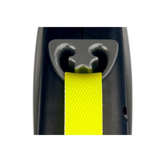 Automātiskā pavada Flexi Professional Tape L Giant, melna/dzeltena, 10 m