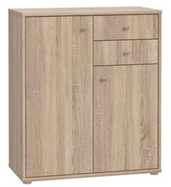 Kumode Forte Tempra 2 T2KK50-D30F, sonoma ozols, 34.8 x 73.7 cm x 85.5 cm, 1 gab.