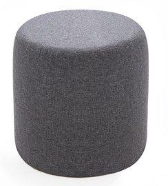 Пуф Hanah Home Silindir 825BLC1458, антрацитовый, 40 см x 40 см x 40 см