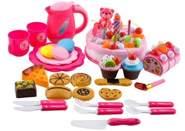 Rotaļu virtuves piederumi Iso Trade Birthday Cake 7466