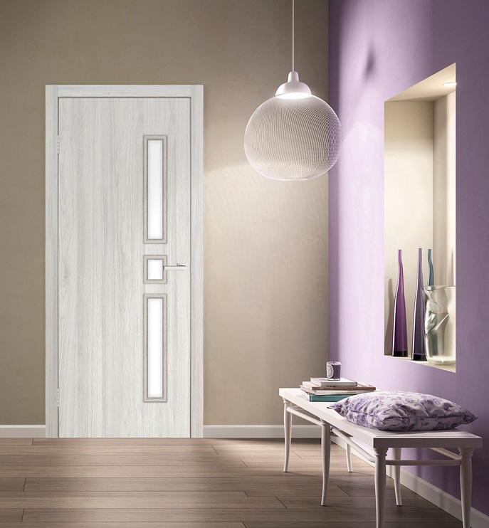 Полотно межкомнатной двери Omic Comfort, универсальная, дубовый, 200 x 60 x 3.4 см