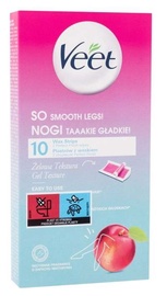 Depilācijas joslas Veet So Smooth Legs! Nectarine, 10 gab.