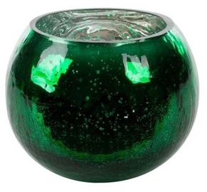 Декоративная стеклянная фигурка Verre3 3, зеленый, 12 см x 12 см x 12 см