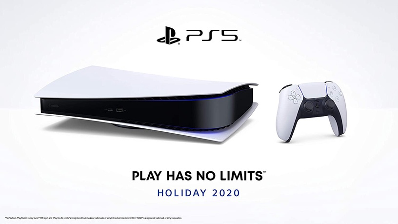 Spēļu konsole Sony PlayStation 5 Digital Edition, Wi-Fi / Wi-Fi Direct