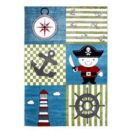Ковер комнатные Ayyildiz Kids Pirate 2002900450, синий/зеленый/многоцветный, 290 см x 200 см