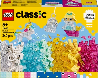Konstruktor LEGO® Classic Maagiline läbipaistev kast 11040, 340 tk