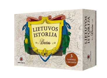 Настольная игра Terra Publica Lietuvos istorija. Datos