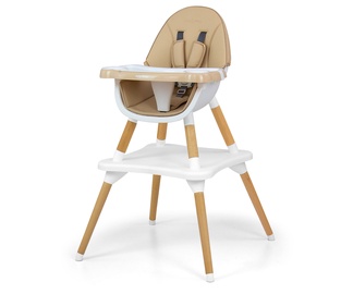 Стульчик для кормления Milly Mally Malmo 2 In 1, бежевый