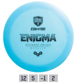 Lendav taldrik Discmania Distance Driver Neo Enigma 12/5/-1/2, sinine