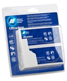 Салфетки AF Ultraclene 141AFAULT010, по пластмассе/для клавиатур, 10 шт.
