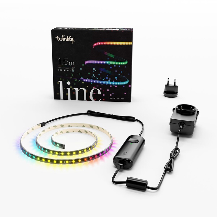 LED lente Twinkly TWL100STW, 15 W, 1.5 m, IP20, 240 V