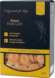 Лакомство для собак Fitmin For Life Biscuits With Vitains, 0.18 кг