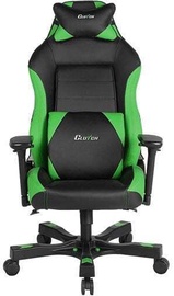 Игровое кресло Clutch Chairz Shift Series STA77BG, 47 x 37 x 44 - 55 см, черный/зеленый