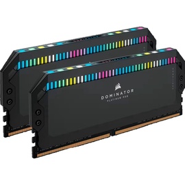 Operatyvioji atmintis (RAM) Corsair Dominator Platinum RGB Black, DDR5, 64 GB, 6400 MHz