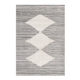 Paklājs iekštelpu Taznaxt Striped 2002905105, melna/krēmkrāsa, 290 cm x 200 cm